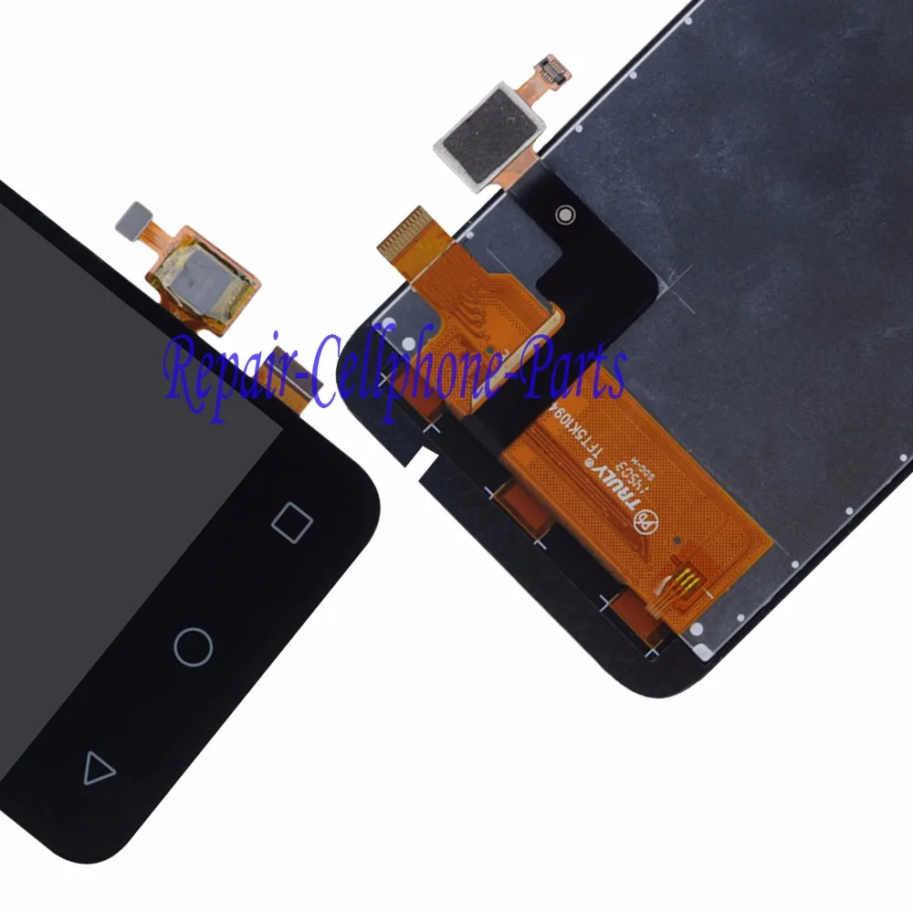 Черный Полный ЖК дисплей + сенсорный экран дигитайзер в сборе для Alcatel One touch Pixi 3 4 5