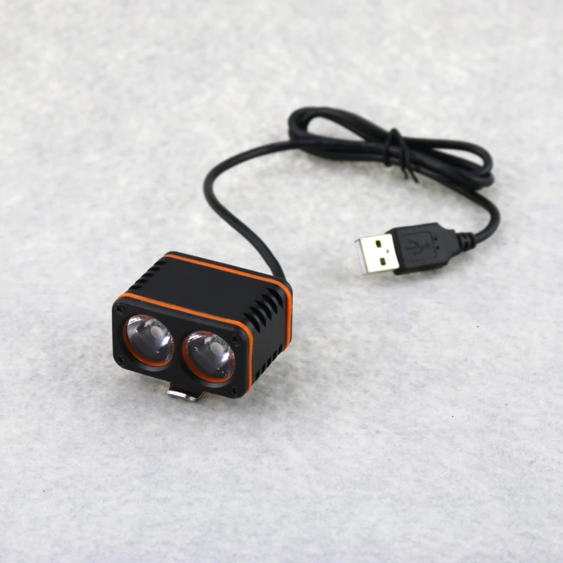 4 2 В USB Перезаряжаемый 4000 люмен 2xcree XML T6 светодиодный велосипед свет горный