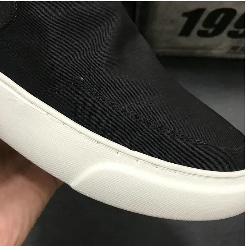 Мужские парусиновые Лоферы для вождения Zapatos Hombre Sapatos Обувь на плоской подошве