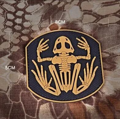 3D Tactical tape sticker Badge Rubber Luminous PVC Waterproof Patches Multifunction Jackets Armband Backpacks Cosplay Badges |