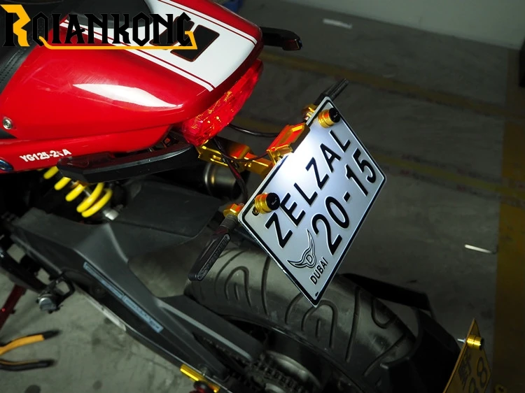 

For Kawasaki ZX636R ZX6RR ZX636R ZX6RR(599cc) ZX7RR ZX9 motorcycle number plate holder