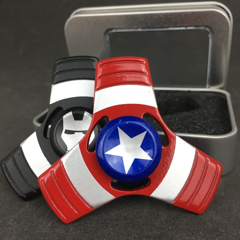 Хороший подшипник НЛО Tri Spinner EDC руки спиннер сплав Непоседа спинер Металлический