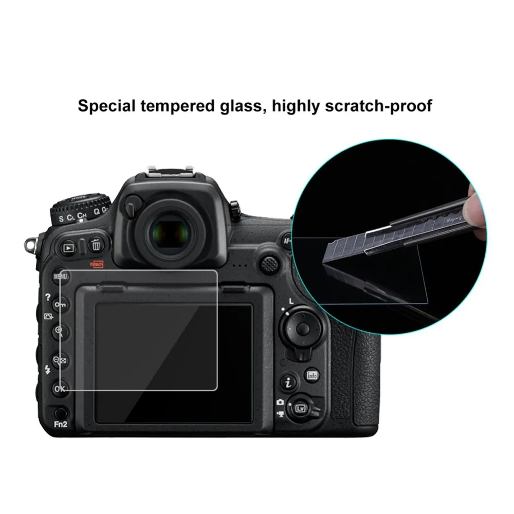 Защитное закаленное стекло 9H для ЖК-экрана Sony A6500 A6400 A6300 A6000 A5100 A5000 Olympus |