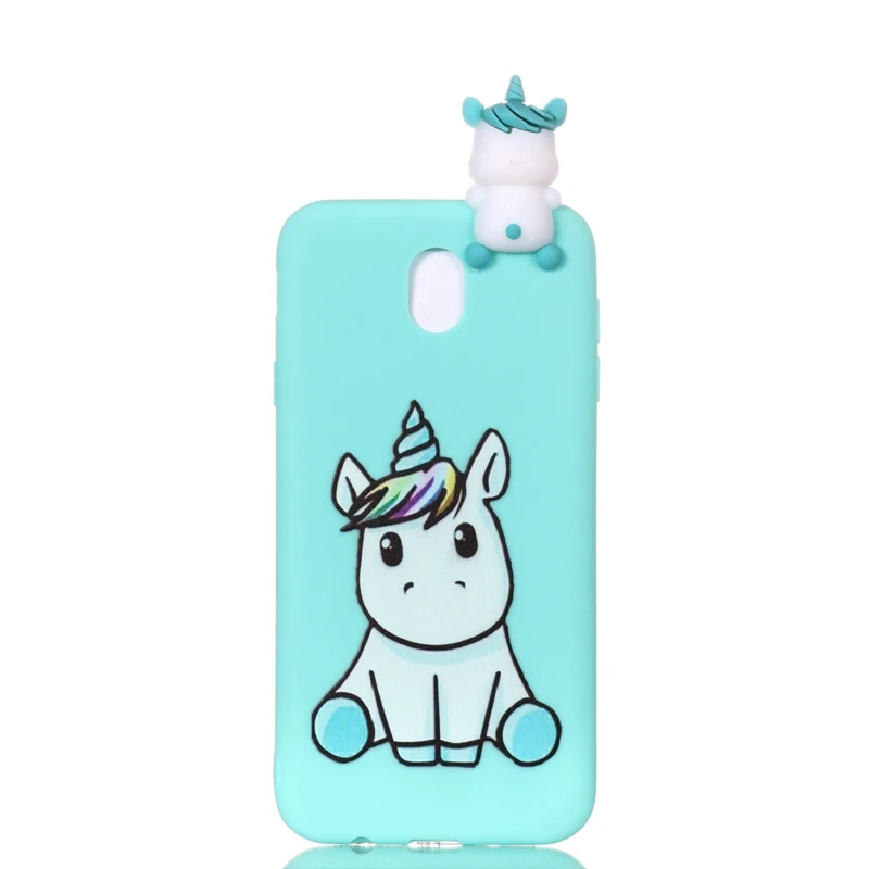 For Coque Samsung Galaxy J5 2017 Case 3D Cartoon Toy Owl Panda Unicorn Cat Soft Silicon Back Cover J530 |