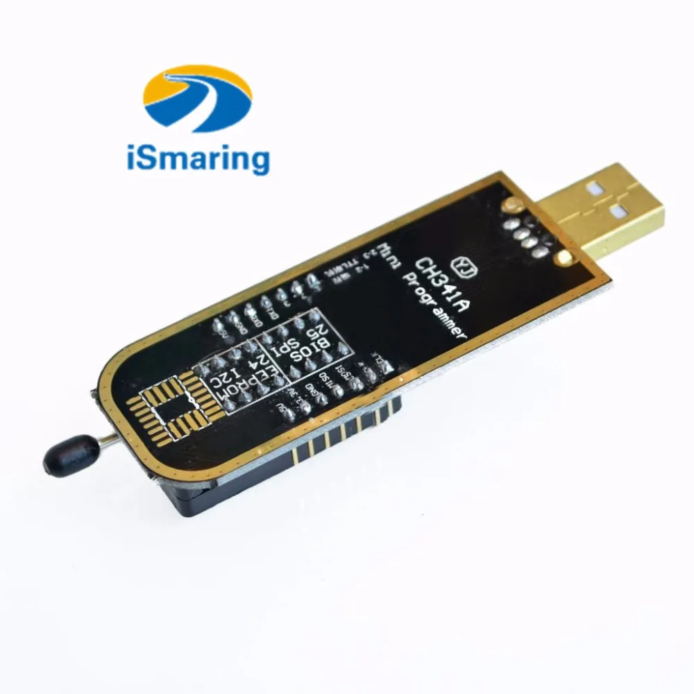 Официальная серия iSmaring CH341A 24 25 EEPROM Flash BIOS USB программатор с программным