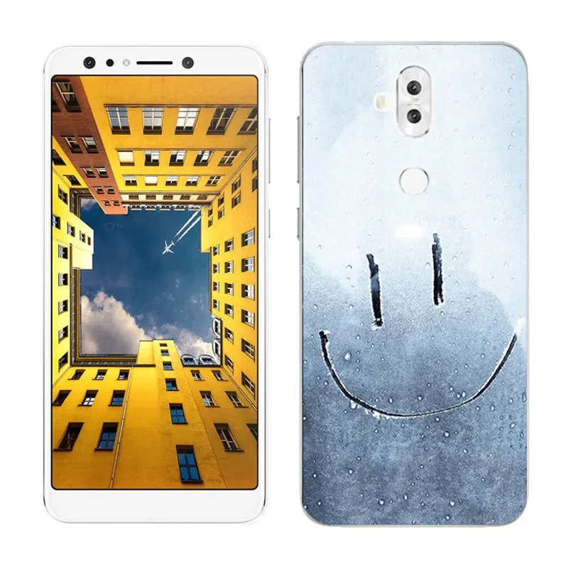 23 Для Asus Zenfone 5 Lite ZC600KL 6," чехлы для мобильного телефона из мягкого силикона с Чехлы бобы Окрашенные чехол для Asus ZF5Q X017D задняя крышка Капа - Цвет: 23