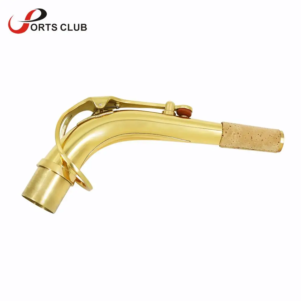 Альт саксофон Sax изгиб шеи латунный материал 24 5 мм с салфеткой для чистки