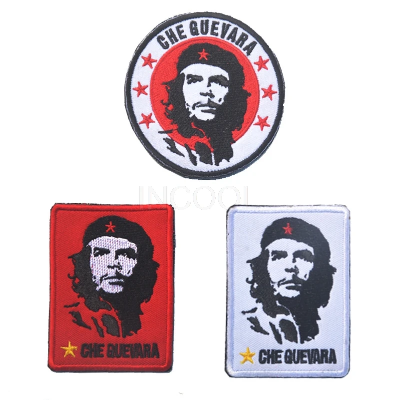 Вышитая нашивка Che Guevara тактическая аппликация эмблема значки вышивка нашивки