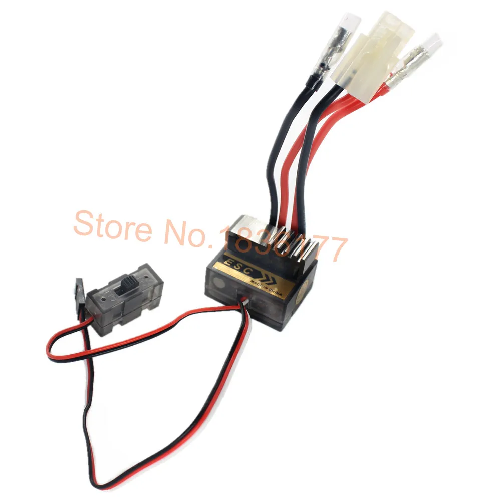 5 шт. щеточный контроллер скорости с щеточкой 320A ESC обратным тормозом RC HSP 1/10 1/8