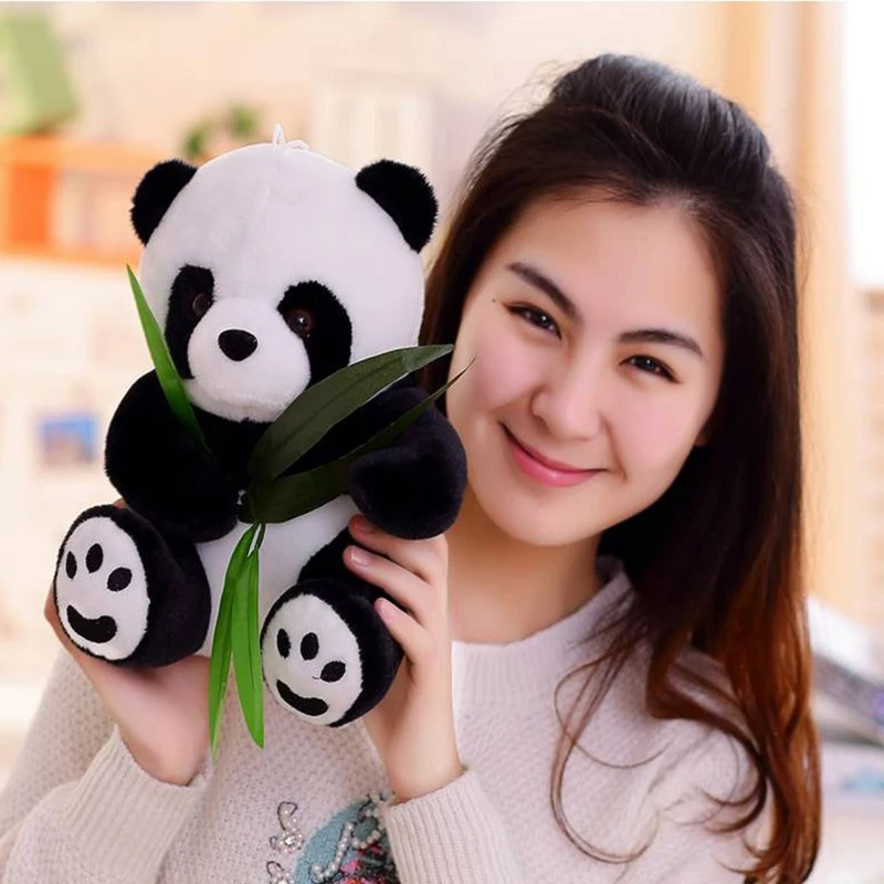 Мягкие сидящие игрушки для мамы и ребенка милые плюшевые детей с пандой мягкие