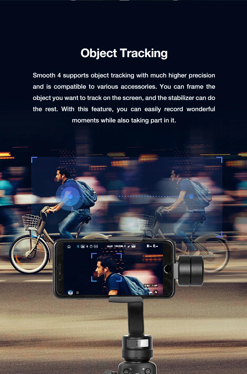 ZHIYUN Smooth 4 ручной 3 оси Gimbal стабилизатор для смартфонов, как iPhone x 8 7 Plus samsung Gopro hero 6 5 session smooth q