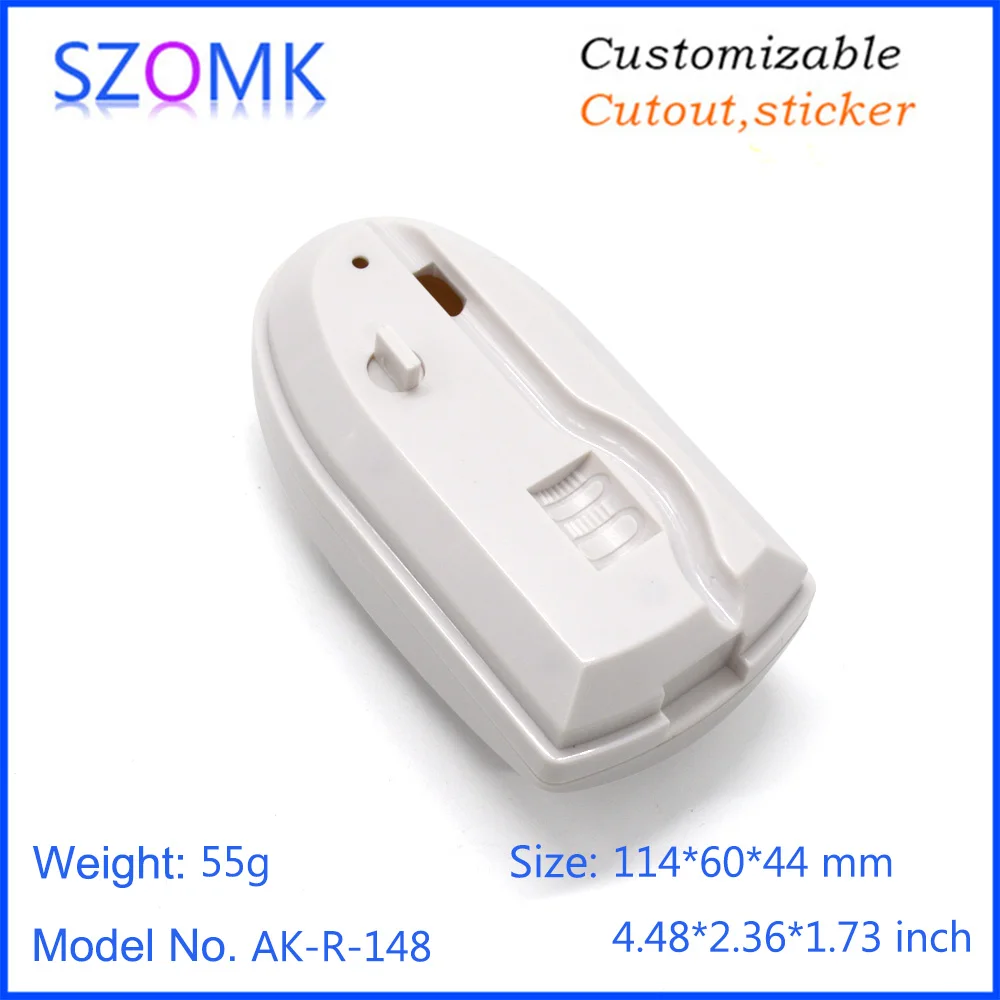 1 piece 114*60*44mm new design plastic enclosure for wireless outdoor PIR motion detector instrument housing with lens | Обустройство