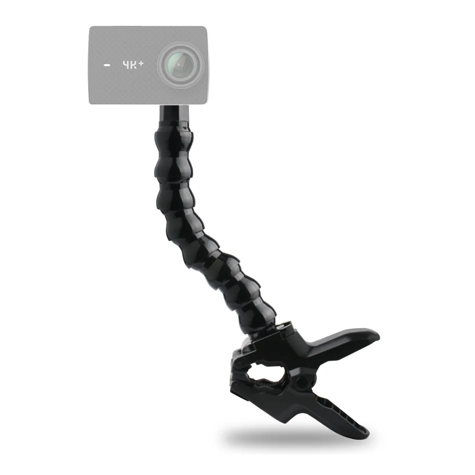 Аксессуары с гибким зажимом и регулируемой шеей для телефона GoPro Hero 6 5 4 3+ SJCAM sj4000 Xiaomi YI 4K sony Экшн-камера - Цвет: ZJ0021A2