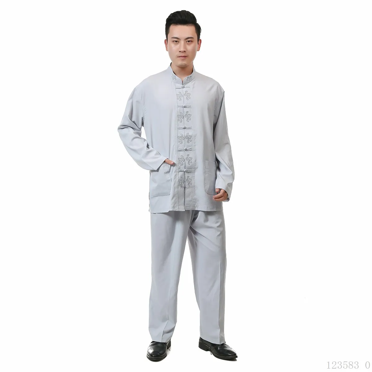 Костюм Kurta мужской из хлопка и льна комплект двух предметов пакистанские