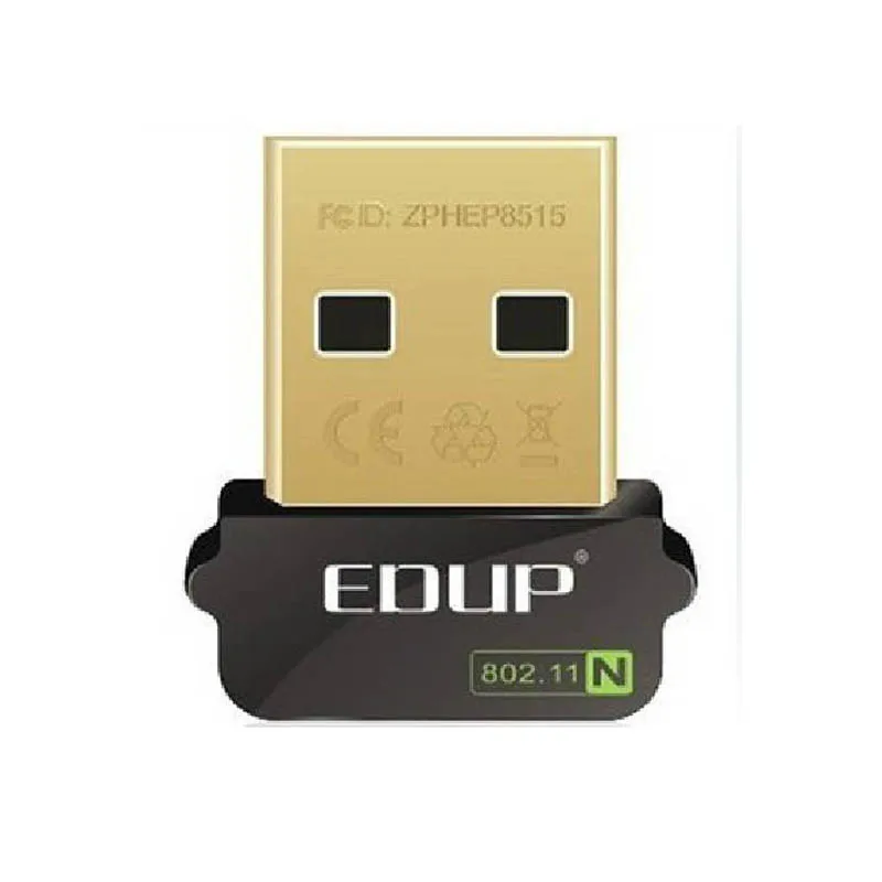 Фото EDUP EP-N8508GS 150 Мб/с беспроводные мини USB Wifi адаптеры Realtek RTL8188CUS 150M сетевая карта 802 11