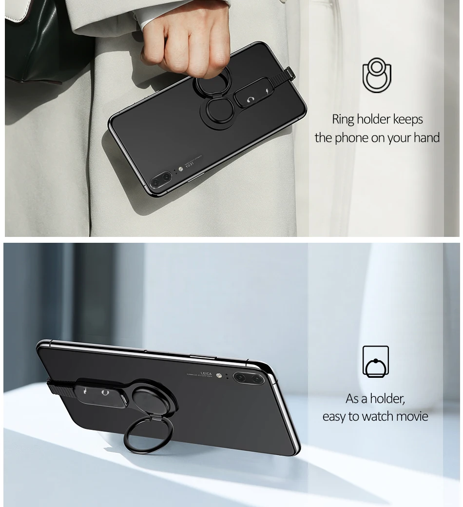 Двойной адаптер и кольцевой держатель USB C Type-C регулируемая подставка для