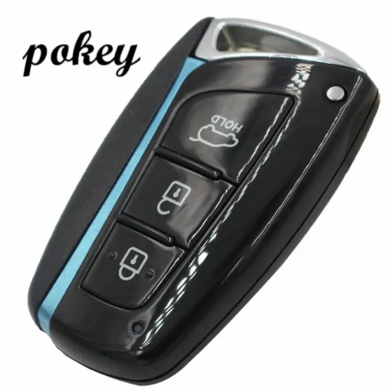 Сменный смарт ключ для HYUNDAI 3 кнопки 433 МГц чип ID46 95440 2W600 Santa Fe IX45|Ключ от авто| |