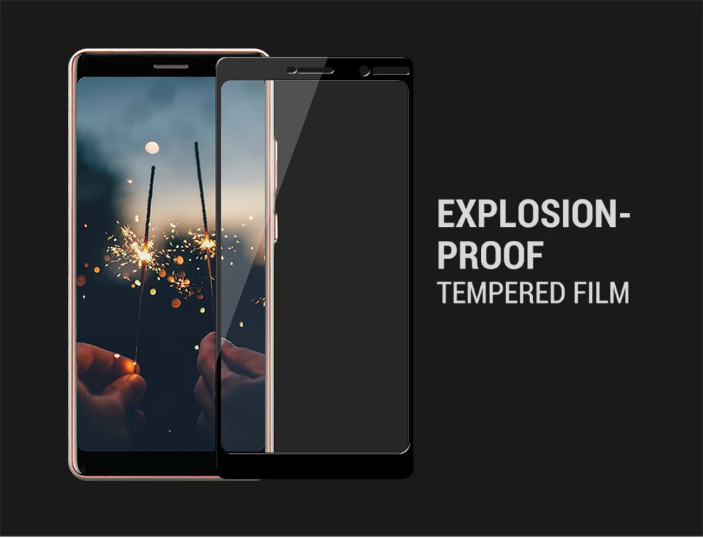 Полностью покрывающее закаленное Стекло для Nokia 7 6,1 3 5 6 5,1 3,1 плюс 3D с уровнем твердости 9H Защитная пленка для экрана Nokia 8X6X5 3 E1 2 защитный Стекло