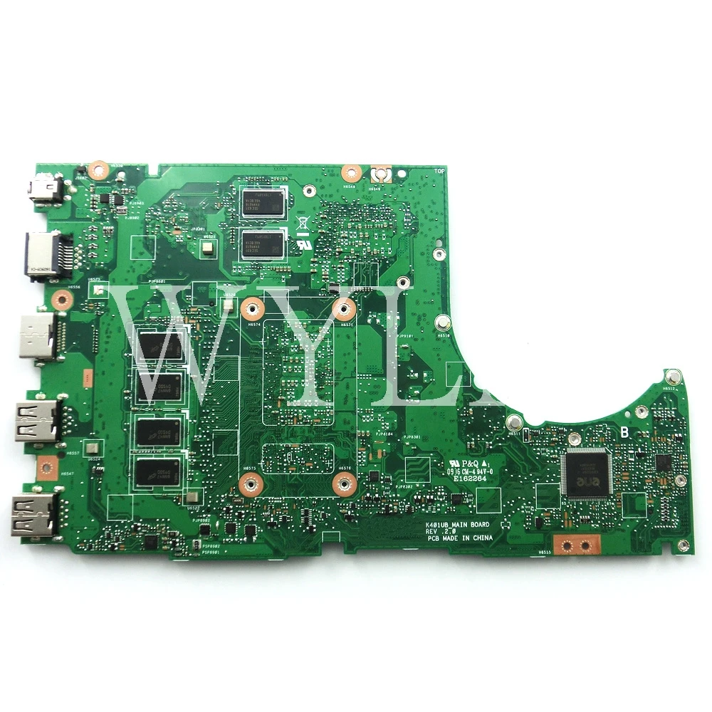 K401UB I5 6200 процессор 4 Гб оперативная память материнская плата REV2.0 для ASUS K401U