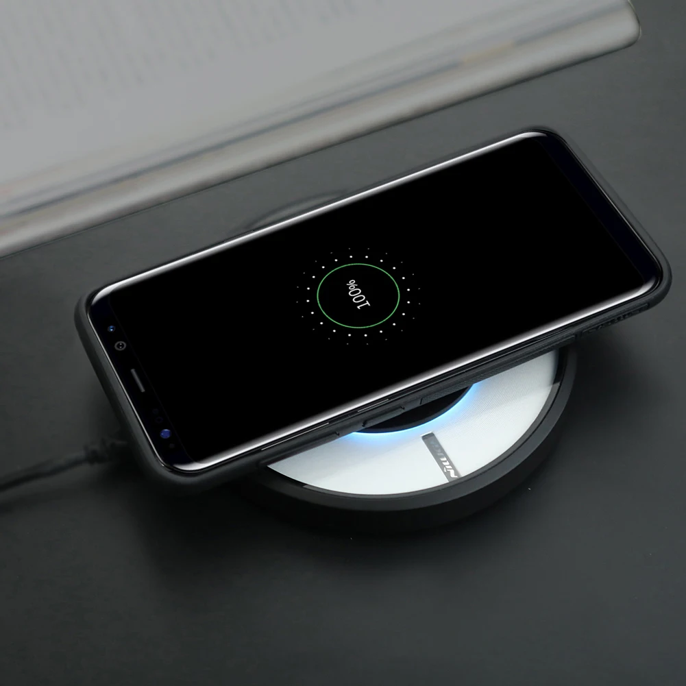 Чехол Nillkin для Samsung Galaxy S8 Plus + чехол с магнитным покрытием из ТПУ матовой текстурой