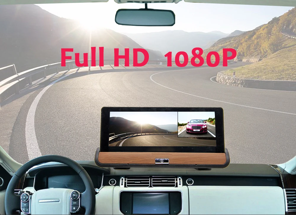 Bluavido 7 дюймов 4G ADAS Android Автомобильная приборная панель DVR GPS навигация FHD 1080P двойной объектив камера G сенсор Автомобильный видеорегистратор