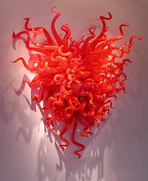 Стекло лампа Тип современный и светодиодный светильник источник Стиль красного