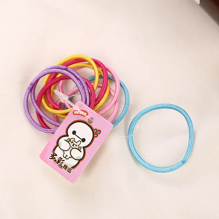50pcs mix color 50 шт./лот, 3 см, новинка, модные детские черные резинки, аксессуары для волос, эластичные резинки для волос для девочек, детские головные уборы, веревка для волос - Цвет: 50pcs mix color