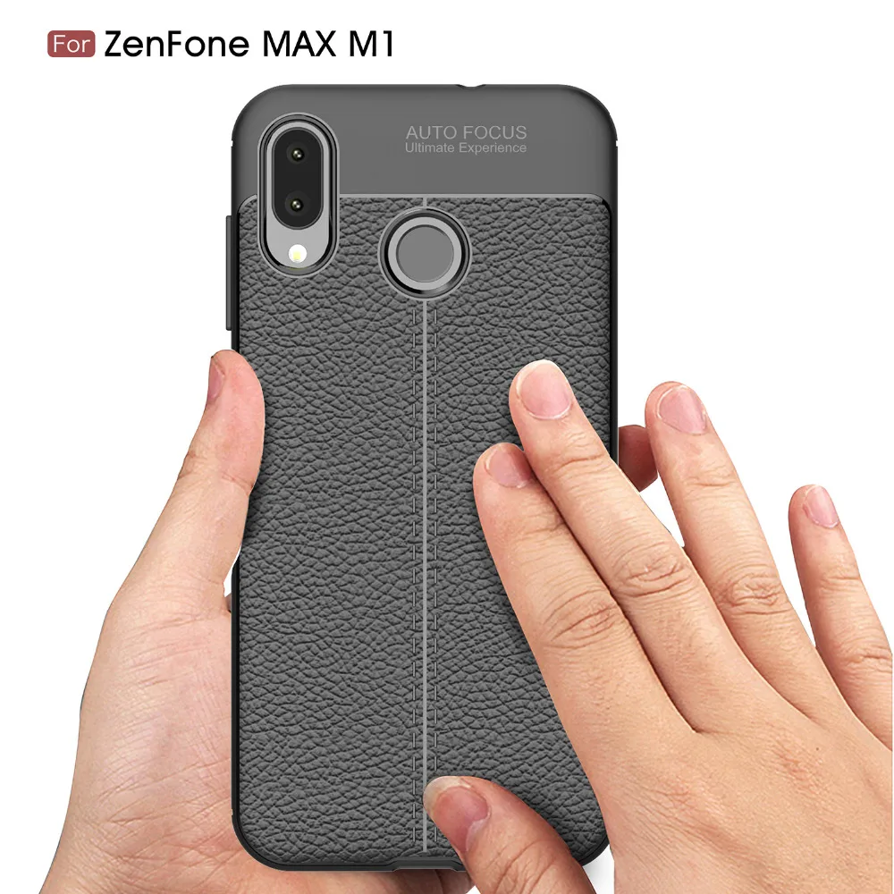 Чехол DULCII для Asus Zenfone Max M1 чехол ZB555KL Celular Funda мягкий телефона из ТПУ мобильного с