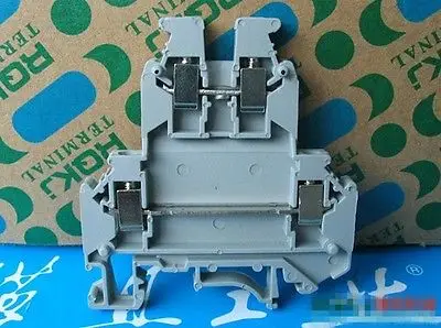 

50Pcs UKK5 DIN rail connector Terminal blocks Phoenix type