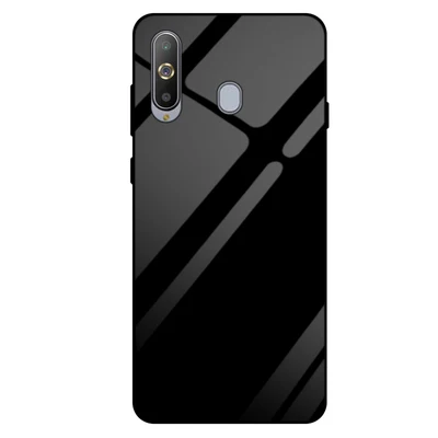 Чехол для samsung galaxy A8S, Одноцветный, закаленное стекло, чехол для телефона, для samsung A8S, SM-G8870, чехол, градиентное стекло, оболочка, 6,4" - Цвет: A4