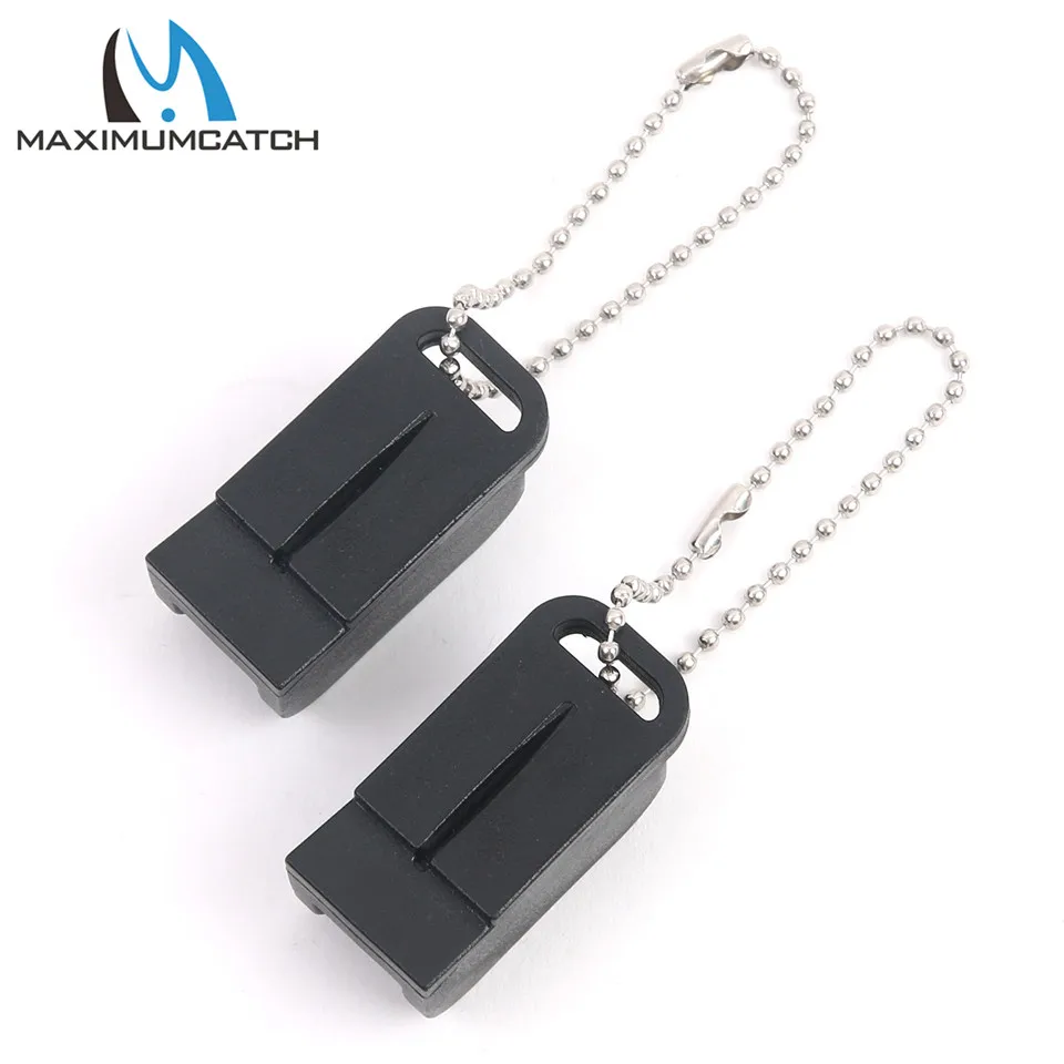 Maximumcatch, легкий, для ловли нахлыстом, магнитный палантин, Нитевдеватель, высокая плотность, пластик, для ловли нахлыстом, аксессуары с Zinger, втягивающее устройство - Цвет: 2pcs tippet threader
