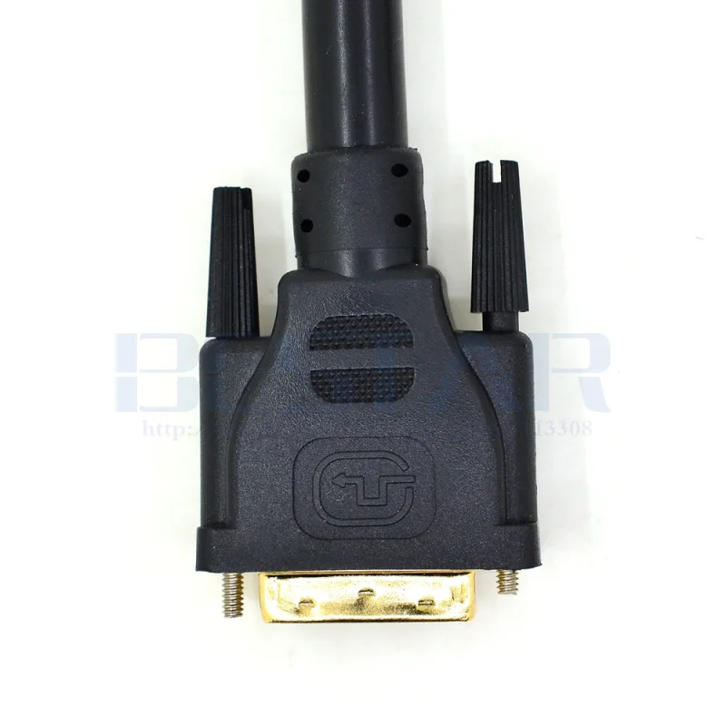 Кабель DVI 24 + 1 Папа-папа 30 см WQXGA(2560x1600) DVI-D Dual-Link 25pin HD 2K для киноэкрана Dell UltraSharp 3007мпп