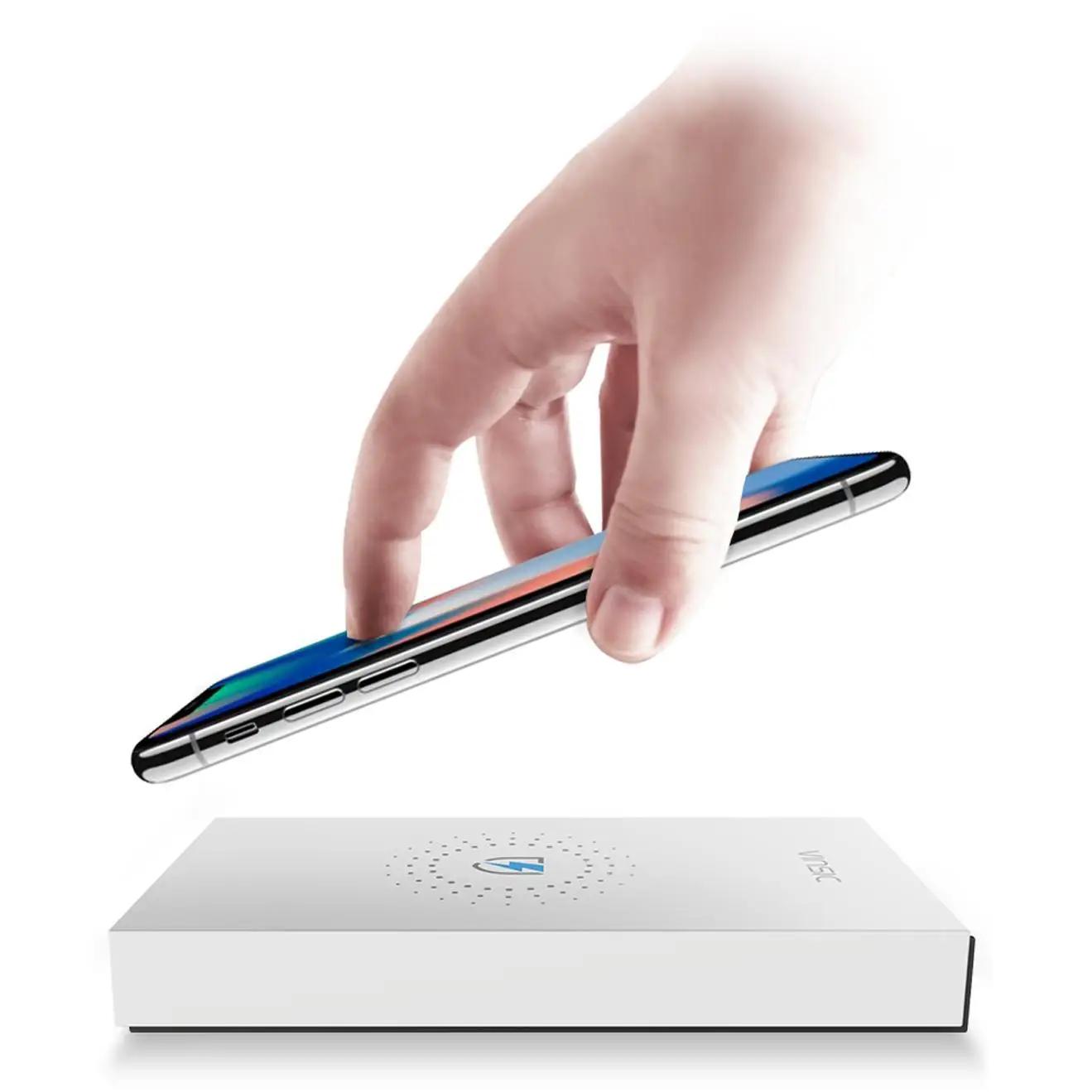 20000mAh Portable Wireless Power Bank Dual USB Mobile Charger Digital Display For iPhone Xiaomi Qi White | Мобильные телефоны и