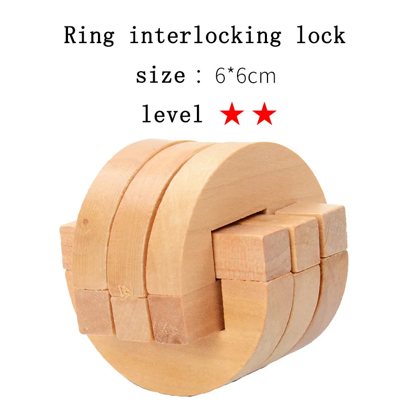 Китай классический 3D Деревянный головоломка игрушки Cube игровая модель дизайн комплект развивающие игры головоломки игры игрушки для взрослых детей