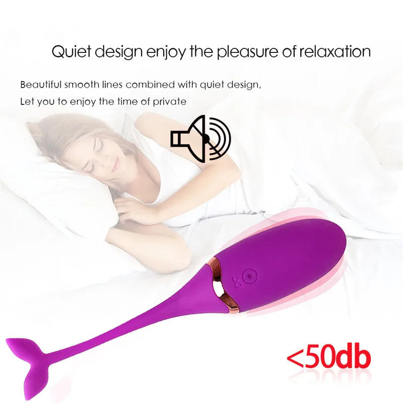 Беспроводной Вибратор с дистанционным управлением 10 скоростей перезаряжаемый