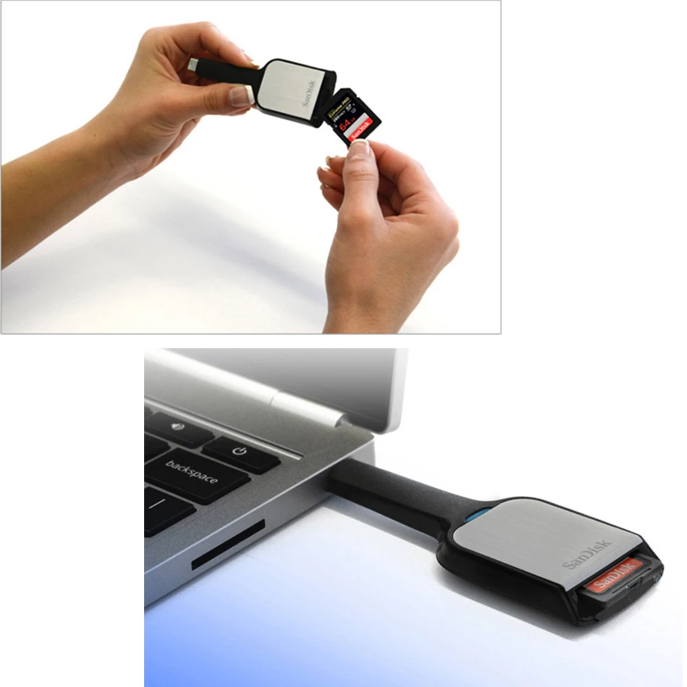 Sandisk 3 1 SDDR389 SD кардридер к интерфейсу TypeC супер скорость мульти умная память для