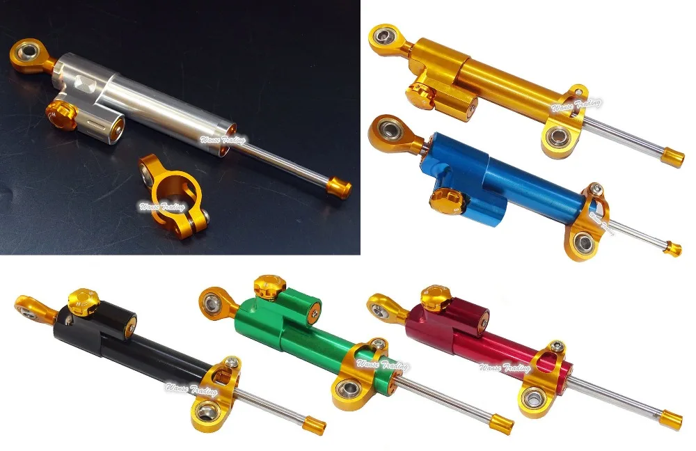 Универсальный Регулируемый стабилизатор рулевого демпфера для мотоцикла Honda Yamaha