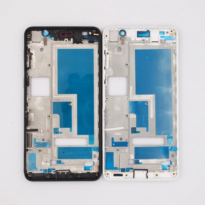 Новая рамка BaanSam с одной картой для переднего корпуса ЖК-экрана Huawei Honor 6 кнопками