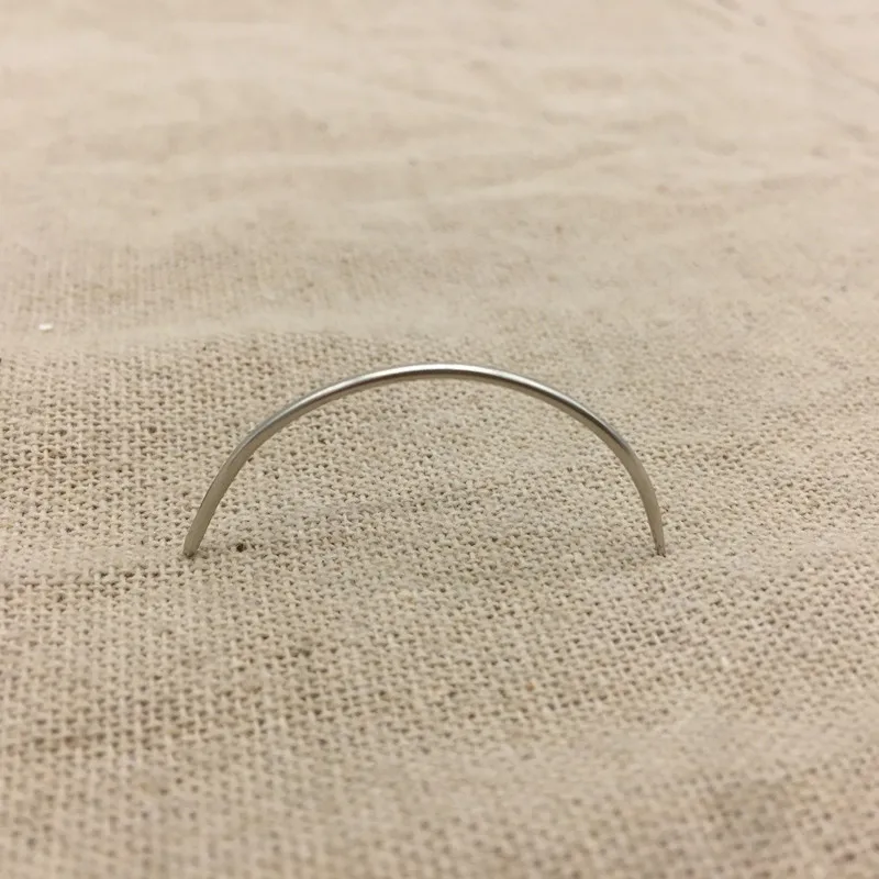 Изогнутые швейные иглы из нержавеющей стали 10 шт. 5 см | Дом и сад