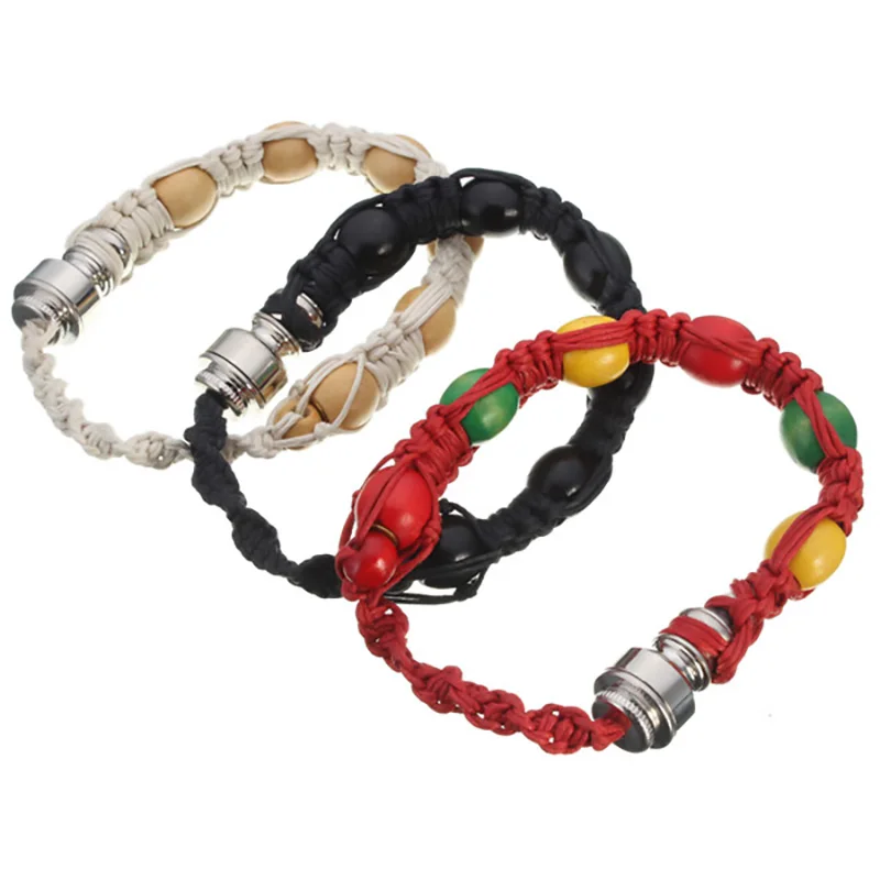 Portable Metal Bracelet Smoke Smoking Pipe Jamaica Rasta 3 Colors Gift for both man and women smoking Cigarette | Дом и сад