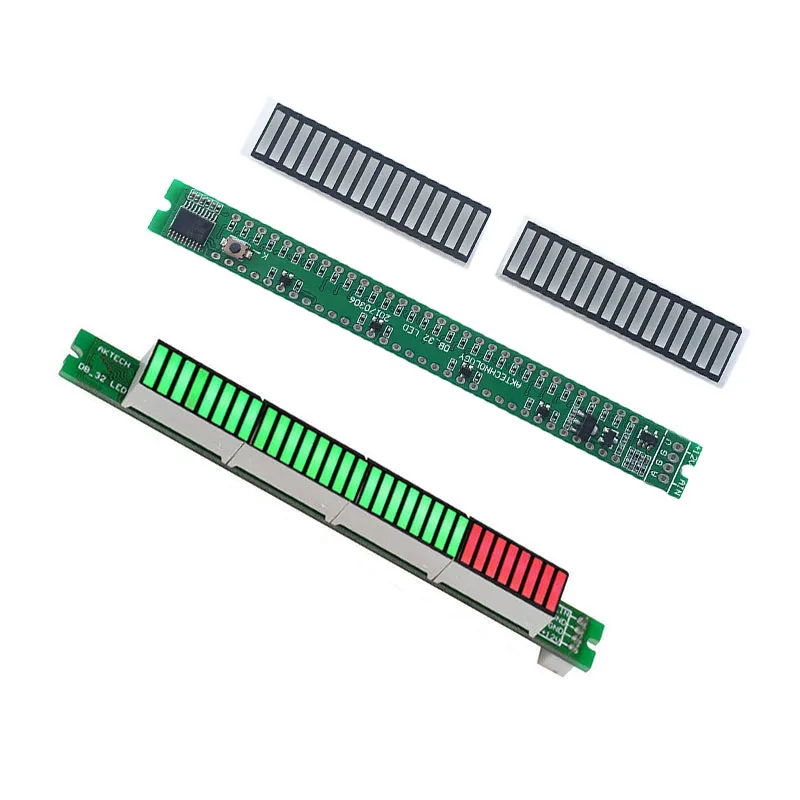 Моно 32 светодиодный индикатор уровня VU Meter Lights светильник Speed Регулируемый W.
