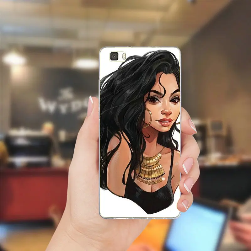 For Huawei P8 P9 P10 Lite Mate 10 Pro Y3 Y5 Y6 II Y7 Honor 6X 7X 9Plus Soft Mobile Phone Cases Black Girl Magic New Personalized | Мобильные