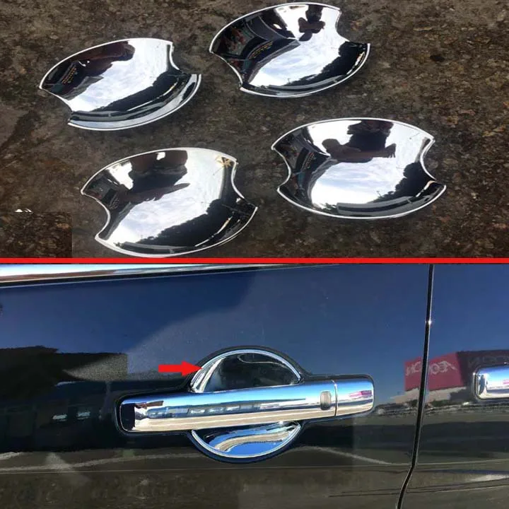 Хромированная накладка на дверную ручку из АБС пластика для NISSAN Серена C25 C26 C27 2005