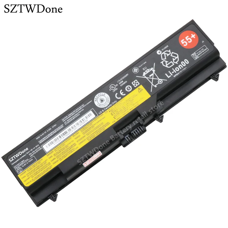 Аккумулятор SZTWDone для ноутбука LENOVO ThinkPad E40 E50 E420 E425 E520 E525 SL410 SL510 T410 T510 T420 L410 L412 L512 W510