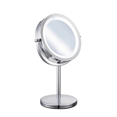 5X Led mirror Увеличительное, светодиодный, с подсветкой, музыкальное зеркало для макияжа, косметическое, компактное, карманное зеркало для макияжа, косметическое, ручное зеркало, хороший подарок для женщин - Цвет: 5X Led mirror