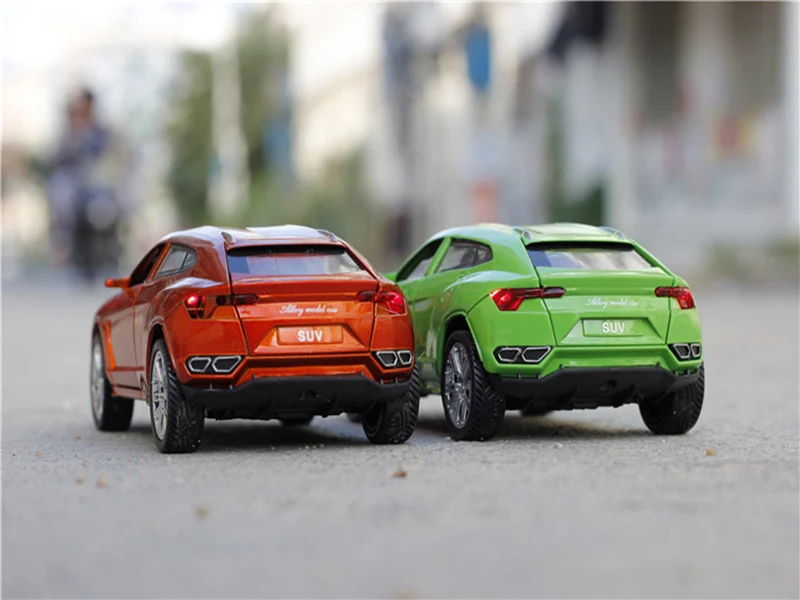 Имитация автомобиля Lamborghini URUS 1:32 из сплава игрушечная машинка внедорожник оптика