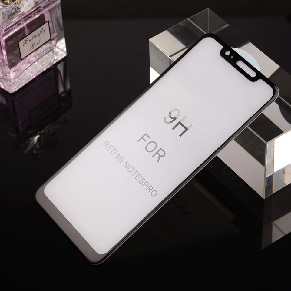 5D стекло для Xiaomi Redmi Note 8 Pro Note 7 6 4X K20 6A закаленное стекло Защита экрана для Xiaomi Pocophone F1 Mi 9t Pro 8 Lite