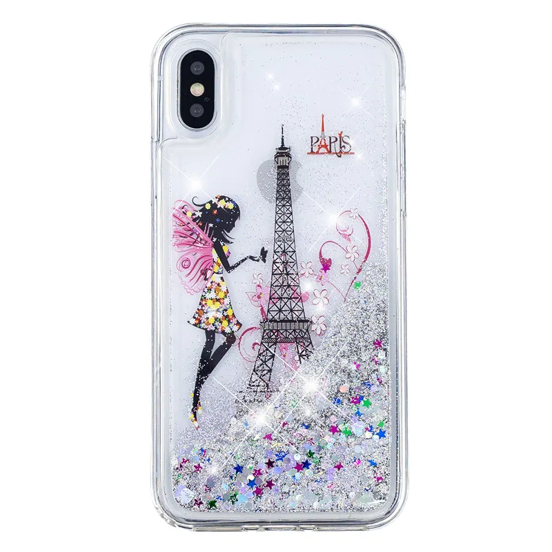 Style 9 XS MAX чехол для iPhone Xs max XR X чехол для iPhone 6 6s 5S SE 7 8 Plus Fundas силиконовая Жидкостная динамика с бабочкой чехол для телефона s - Цвет: Style 9