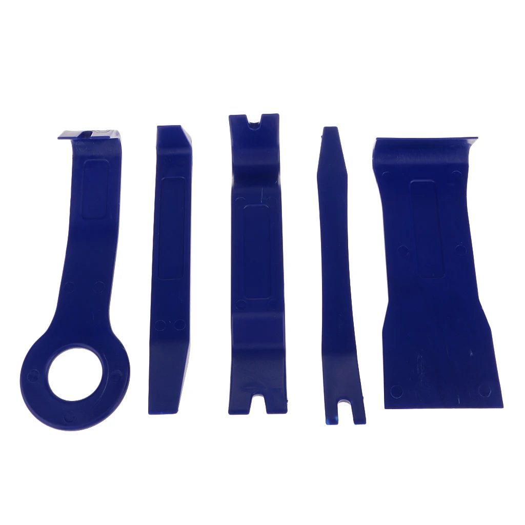 

Portable Auto Door Clip Panel Trim Removal Tool Kits for Car Dash Radio Audio Installer Pry Tool 5PCS