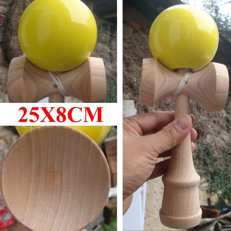 Large size Professional jumbo kendama diameter 8CM wood sword ball Toy Juggling Ball Game Gift For Children Adult | Игрушки и хобби